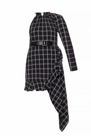Asymmetrical dress with a frill, zdjęcie 1 Asymmetrical dress with a frill od Self Portrait